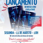 Leo Prates lança livro legislativo e reforça compromisso com a transparência e a boa política