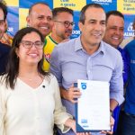 Leo Prates participa da assinatura da ordem de serviço para construção da Policlínica Regional de Cajazeiras